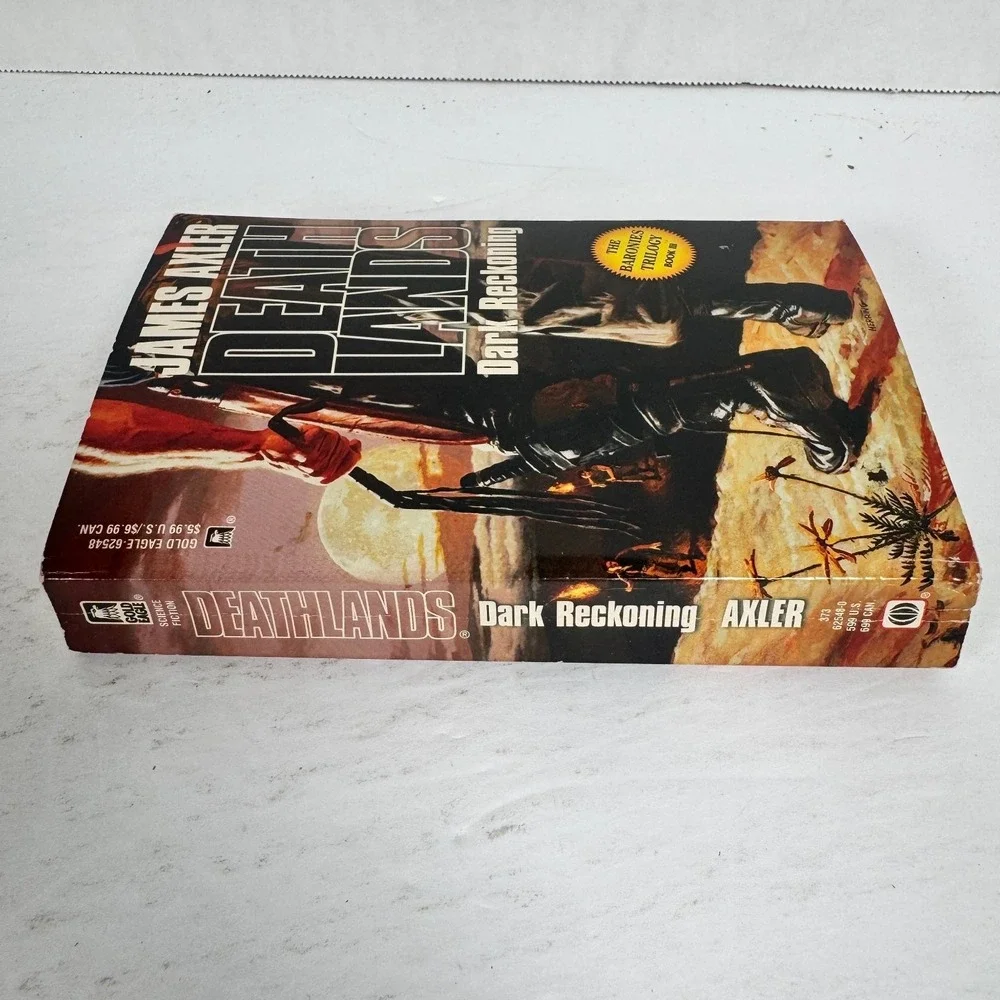 Dark Reckoning James Axler 2000 First Edition Deathlands Gold‎ Eagle